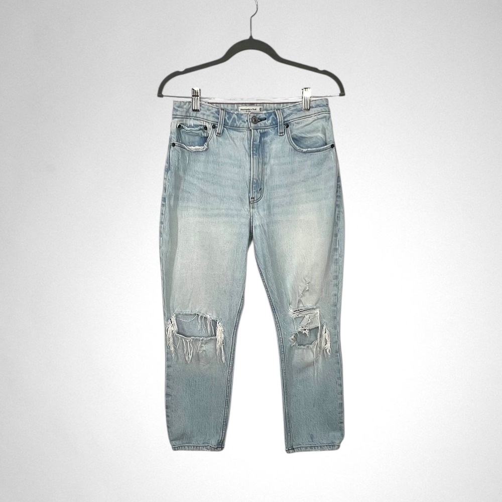 ABERCROMBIE & FITCH The Mom High Rise Jeans 28/6S